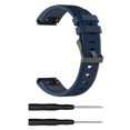 thumbnail image 5 of Correa de reloj de silicona de 22 mm para Fenix5 Forerunner935 Sapphire (azul oscuro), 5 of 5