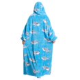 thumbnail image 4 of Sudadera con capucha de gran tamaño, manta con capucha de gran tamaño, sudadera con capucha, manta cálida, sudadera con capucha, diseño de próxima generación, 4 of 6
