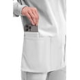 thumbnail image 4 of Cherokee Women's Snap Front Scrub Jacket with 3 Pockets and Knit Cuff - WW340, 4 of 10