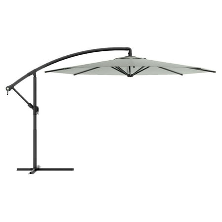 CorLiving Offset Patio Umbrella, Multiple Colors