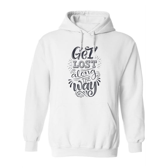 Lost Along The Way Hoodie Women -Image by Shutterstock, Female x-Large