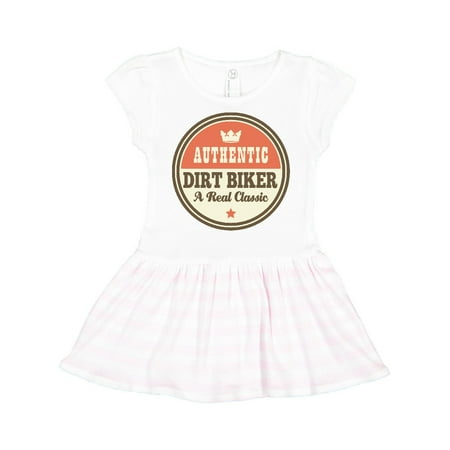 

Inktastic Dirt Biker Vintage Classic Gift Toddler Girl Dress