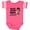 Football Pink and White, variant on Inktastic Black History Month Rocks- Girl with Guitar Boys or Girls Baby Bodysuit