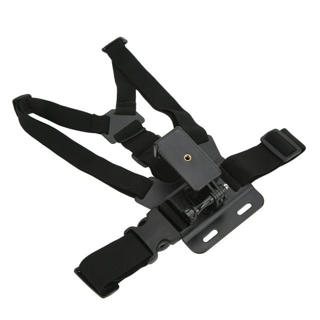Chest Mount Harness Chesty Strap, Elastic Mobile Phone Chest Strap Easy To Use Shooting Convenient With Detachable Bracket For Surfing