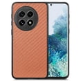 thumbnail image 1 of For OnePlus Ace 5 5G Ace 5 Pro 5G Case Carbon Fiber Texture PU Leather PC TPU Phone Cover - Green, 1 of 5