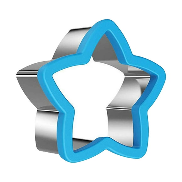 Methold Sandwich Slicer Acero inoxidable Pan Huevo Desayuno Galleta Pie Rebanar Molde Reutilizable Lavable Molde Hotel Bar Panadería Cocina Electrónica Forma de estrella