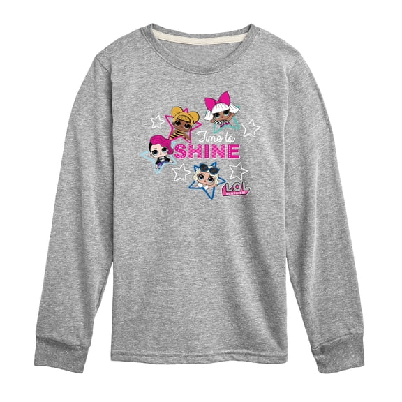 LOL Surprise! - Time To Shine - Toddler And Youth Long Sleeve Graphic T-Shirt