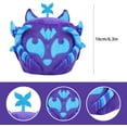 thumbnail image 4 of Kitsune 8 inch Block's Plush Toy Fruits Plush Toy Stuffed Toys Video Game Pillow for Kids, 4 of 5