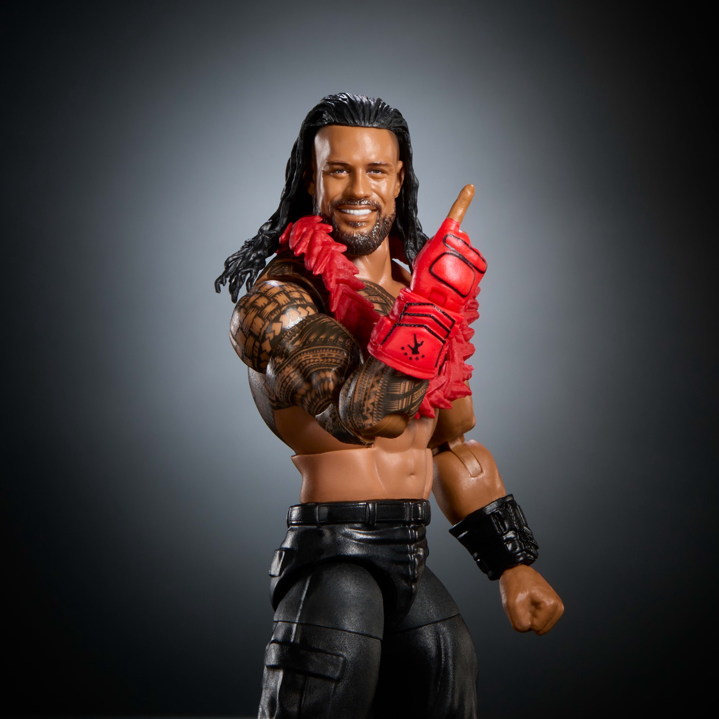 WWE Elite Collection Premium Live Event Roman Reigns Action Figure Set, SummerSlam Collectible