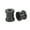 Black, variant on RC Car Chassis Brace Spacer Set, Chassis Brace Spacer Aluminum Alloy Hard Anodized Color Lightweight For 1/8 RC Car Red