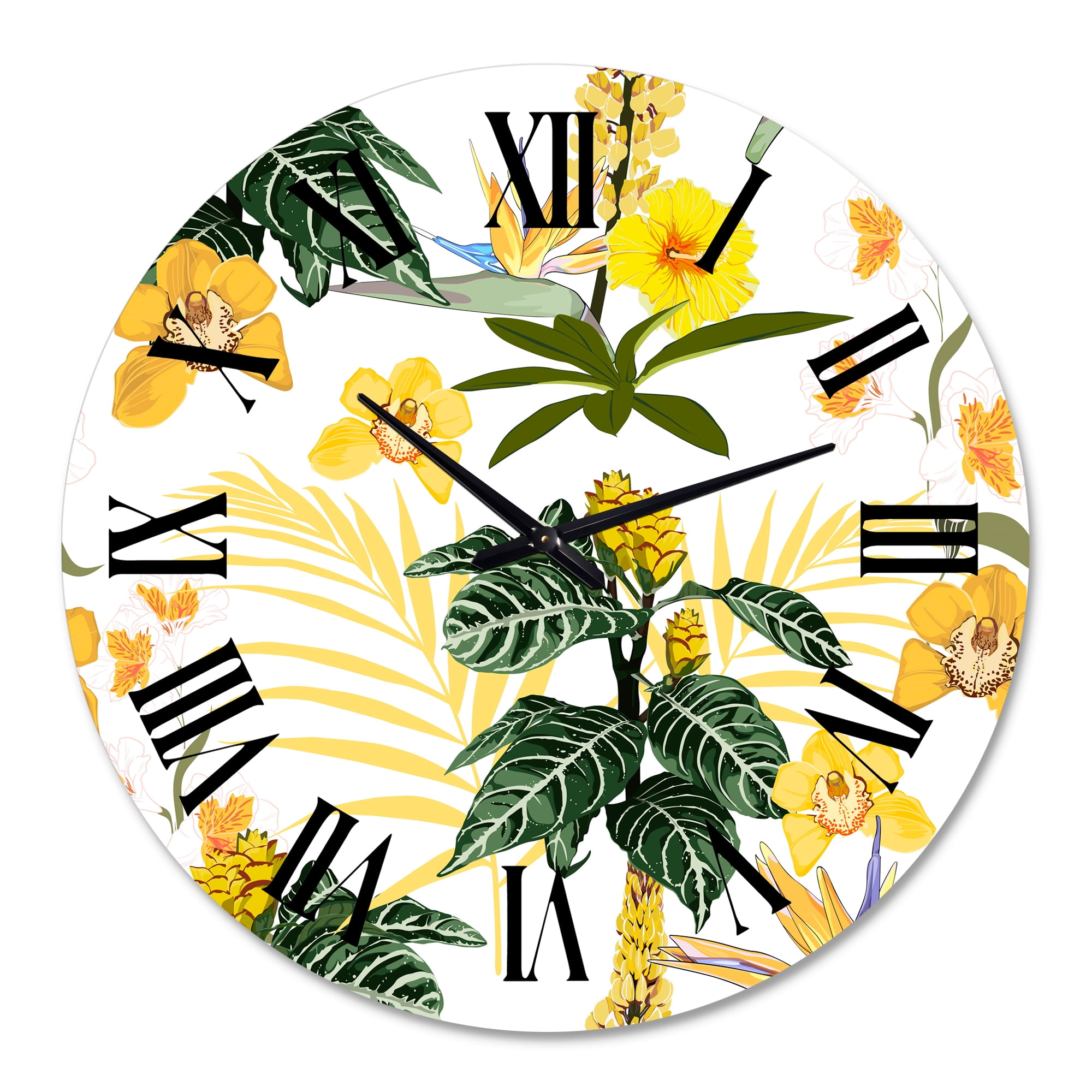 Designart 1 in Modern,Contemporary Wall Clock