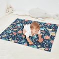 thumbnail image 2 of Pioneer Flower Floral Print Pattern Blanket,Comfortable Soft Flannel Throw Blanket,All Season,Warm Lightweight Blankets for Sofa Bed Couch Living Room Chair,30"x40", 2 of 4