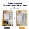 thumbnail image 4 of Bewildely Funda transparente para ropa, funda protectora antipolvo para colgar, doble cremallera, Protector de tela PEVA Cubiertas para muebles de jardín No.1 Bewildely HA043749-01, 4 of 6