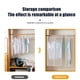 thumbnail image 4 of Bewildely Funda transparente para ropa, funda protectora antipolvo para colgar, doble cremallera, Protector de tela PEVA Cubiertas para muebles de jardín No.1 Bewildely HA043749-01, 4 of 6