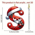 thumbnail image 2 of Christmas Tree Letter Ornaments Complete Alphabet Set For Festive DIY Holiday Craft Decorations, 2 of 2