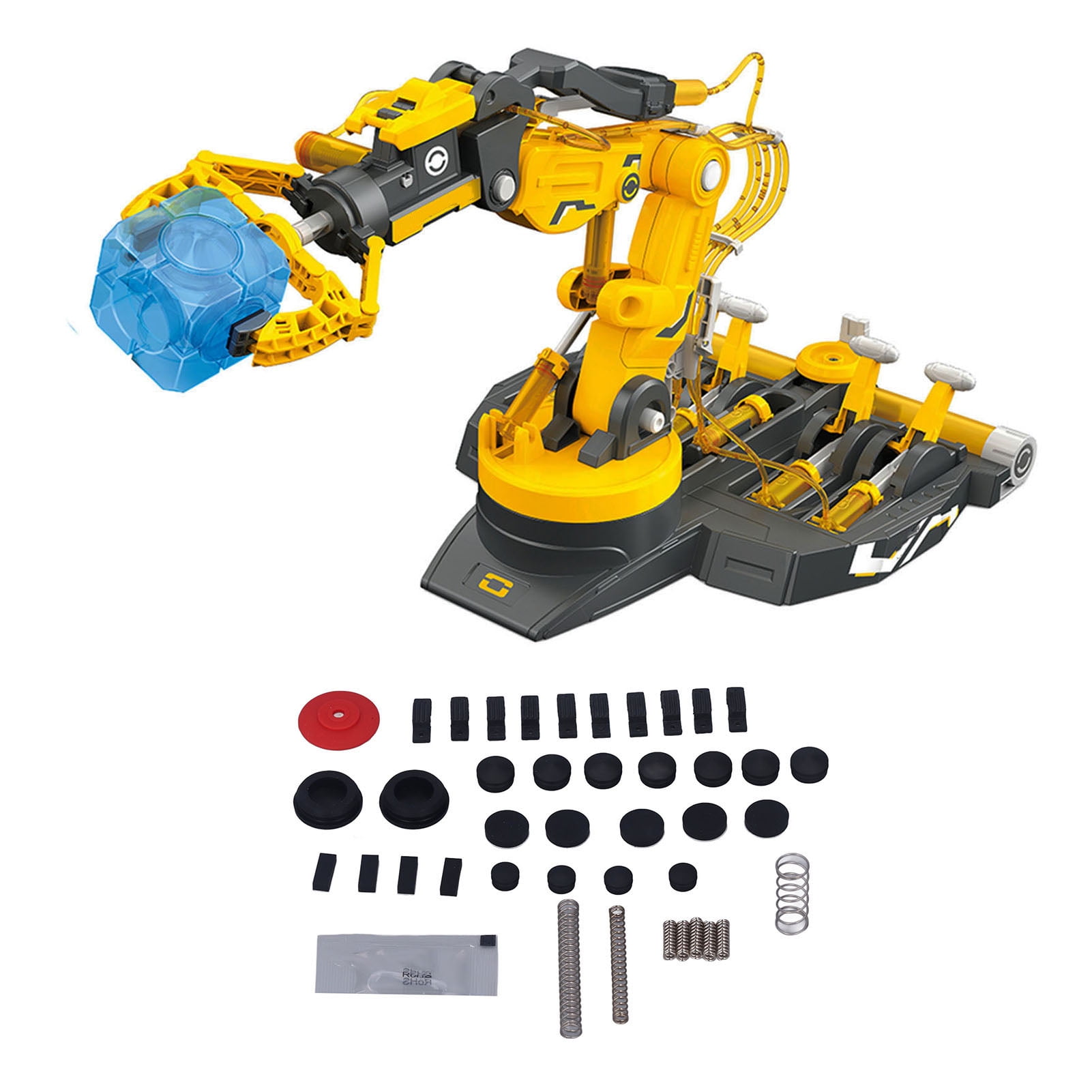 Hydraulic Mechanical Arm Toy Rotatable Plastic Hydraulic Robot Arm For Home Yellow Walmart