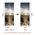 thumbnail image 3 of StyleR 77x200cm Etiqueta de Puerta 3D Bodega Foto Mural Trompe l'oeil Calcomanías de Pared PVC Papel Pintado Impermeable para Dormitorio Baño Cocina Decoración Pegatinas de Puerta brillar Electrónica, 3 of 5