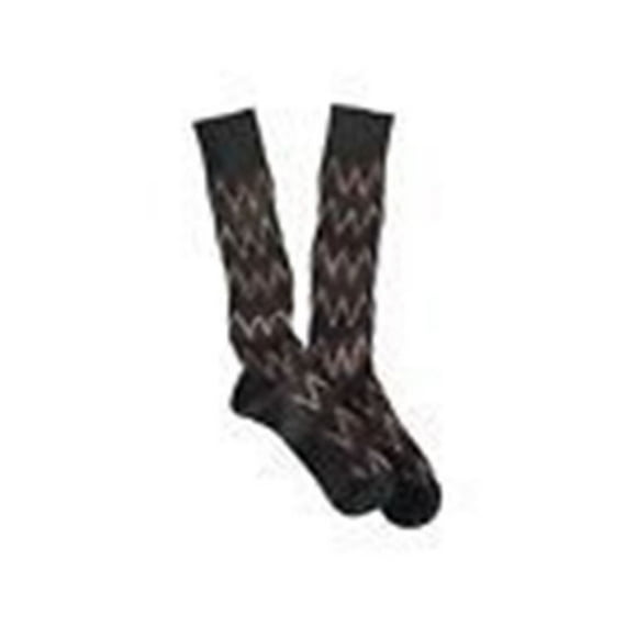 MISSONI for TARGET Knee-High SOCKS Glitter ZIGZAG Iconic 4-10