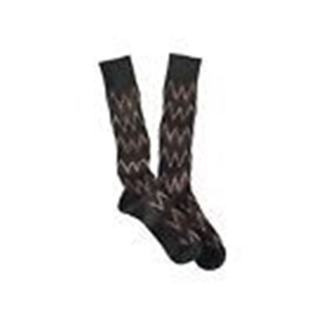 MISSONI for TARGET Knee-High SOCKS Glitter ZIGZAG Iconic 4-10