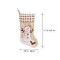 thumbnail image 6 of Guiyong Christmas Stocking Christmas Holiday Decor Fireplace Hanging Stocking Party Ornament, 6 of 6