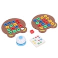thumbnail image 1 of Juego de combinación de formas geométricas tablero de rompecabezas de geometría Posición de orificio estándar Uso para 2 jugadores para niños mayores de 3 años Educación ANGGREK Otros, 1 of 8