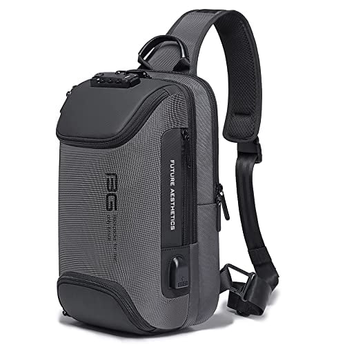 Bolso Sling Impermeable Hombre - BANGE (7082gris)