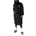 thumbnail image 2 of Unisex ISlide Black Pittsburgh Penguins Phantom Hooded Bathrobe, 2 of 3