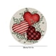 thumbnail image 3 of Heart-shaped Round Valentines's Day Placemat Set 14 In Anniversary Wedding Round Placemats Suitable For Restaurant Decoration., 3 of 6