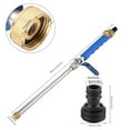 thumbnail image 1 of Universal Car High Pressure Power Water Jet Washer Spray Nozzle Gun, and Corrosion Resistant, Detachable Design, Adjustable Water Flow, Suitable for Garden Watering, Car, 1 of 7