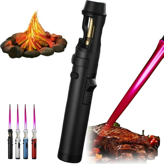Blazara Plasma Electric Lighter - Windproof USB Rechargeable Torch Lighter, Lightsaber Style Plasma Lighter with Adjustable Flame, 360° Ignition for Outdoor, Camping, Grilling