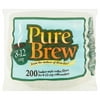 Pure Brew 8-12 Cup Basket Coffee Filters, 200 Ct
