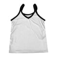 thumbnail image 6 of HuangHuanChen Womens Racerback Tank Tops V Neck Slim Fit Basic Tee Camisole Top for Women Workout Tops Sleeveless Tops Going Out Top White M, 6 of 6