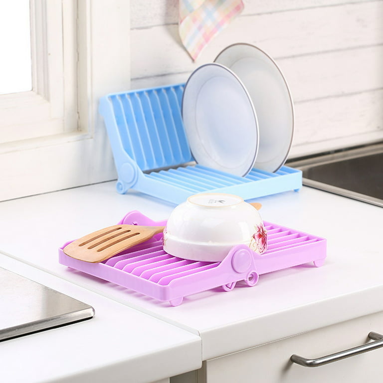 Pot Lid Holder Wall Kitchen Tools Accessories Shelf Dish Rack Drainer for  Kitchen Foldable Dish Dryer Novelty Kitchen Products - AliExpress
