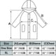 thumbnail image 5 of Impermeable transparente YUANXCMXG PARA mujeres Chaquetas de lluvia impermeables, 5 of 5