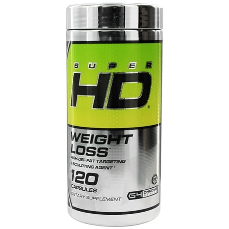 Cellucor Super HD Thermogenic Fat Burner Supplement for Weight Loss, 120 Capsules