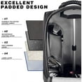 thumbnail image 4 of CHAMPKEY Premium Soft-Padded Golf Travel Bag with Anti-Impact Support System | 1200D Oxford Fabric Golf Travel Cover, 4 of 6