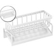 thumbnail image 1 of Dvruxg Kitchen Sink Caddy, Self-Draining Sponge Holder, Sponge Organizer with Rag Holder, Kitchen Caddy Sink Organizer for Soap Dispenser Storage Accessorie, 1 of 5