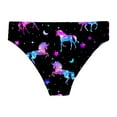 thumbnail image 4 of Kids Girls' Slim Swimming Bottom with Lining UPF50+ Sun Protection Rash Guard Swim Brief Night Pegasus 14, 4 of 5