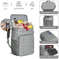 thumbnail image 2 of Rainbow Starry Insulated Cooler Backpack for Kids, Cute Fun Design, Perfect for Picnics, Lunch Transport, and Outdoor Fun, 2 of 2