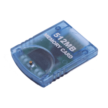 HDE GameCube Memory Card 512MB (8192 Blocks) for Nintendo GameCube or Wii (Clear) - Walmart.com