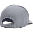 thumbnail image 2 of Under Armour Mens Freedom Trucker Hat 037 Steel / Steel / Red One Size, 2 of 2