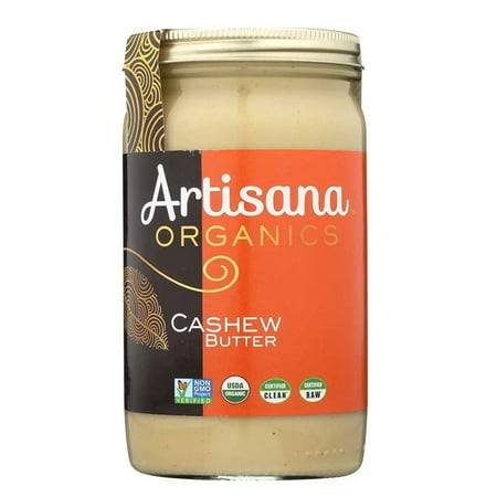 Artisana Organic Raw Cashew Butter, 14 Ounce -- 6 per case.