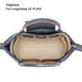 thumbnail image 2 of Organizador de cosméticos con inserto de fieltro para bolso de mano, moldeador de bolsa de maquillaje, divisor de almacenamiento para bolso tipo hobo para Longchamp LE PLIAGE, 2 of 5