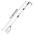 thumbnail image 2 of Metal Cat Litter Scoop with Holder, 35.4" Extendable Long Handle Cat Scooper for Litter Box, Solid & Durable, Deep Shovel for Fast Sifting, Large Pet Pooper Scooper for Kitty/Outside Dog Poop, 2 of 2