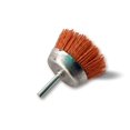 thumbnail image 2 of Rotating Metal Brush Cutting 75 Mm | On Rod 6 Mm | 80 Grit Abrasive Nylon Thread | For Drill Or Chuck Driver, 2 of 5
