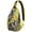 Aloha, variant on Funny Pizza Lover Pizza Pattern Cheese Pepperoni Sauce Lightweight Sling Backpack for Outdoor Activities