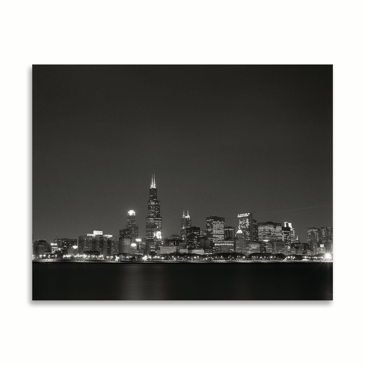 Gango Home Decor Downtown Chicago I By Bob Stefko Printed On