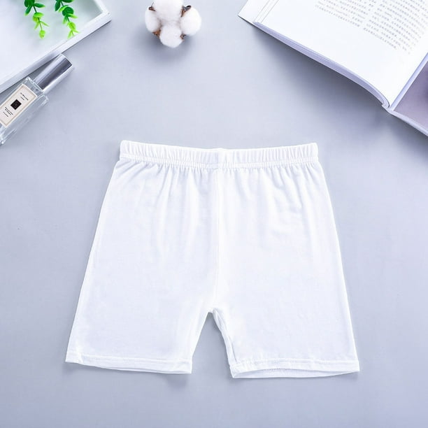 Pantalones de seguridad para niñas, pantalones cortos anti luz de color caramelo para niños, pantalones de seguridad para niñas, ropa interior de boxeo para bebés