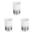 thumbnail image 1 of Portalámparas E27 A B22 Convertidor Adaptador Piezas Iluminación() Blanco, 1 of 8
