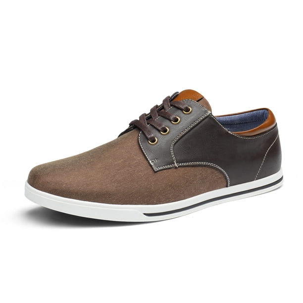 Zapatillas Oxford para Hombre Bruno Marc Rivera-01 Marrón Oscuro Talla 9